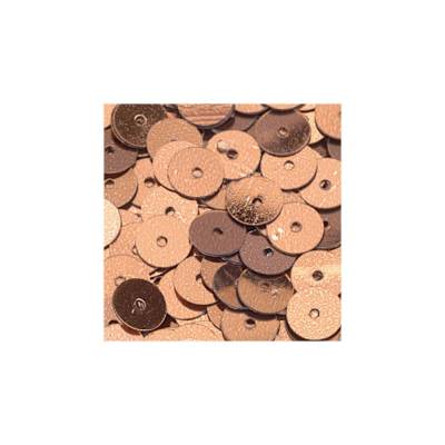 Pailletten braun flach 6 mm ca. 4000 Stück