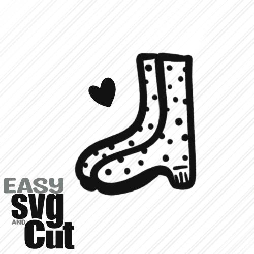 Gummistiefel Liebe SVG Vektorgrafik Plotterdatei Lasercut