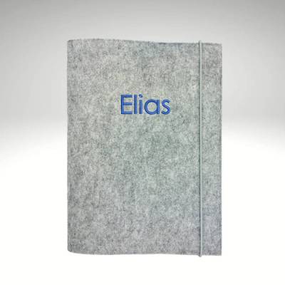 personalisierte Zeugnismappe Dokumentenmappe Filz Sichtbuch