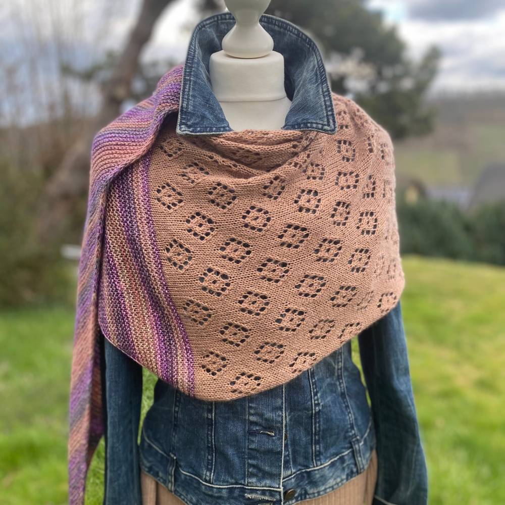 Strickanleitung Lizas Tuch Spring Night Bild 1