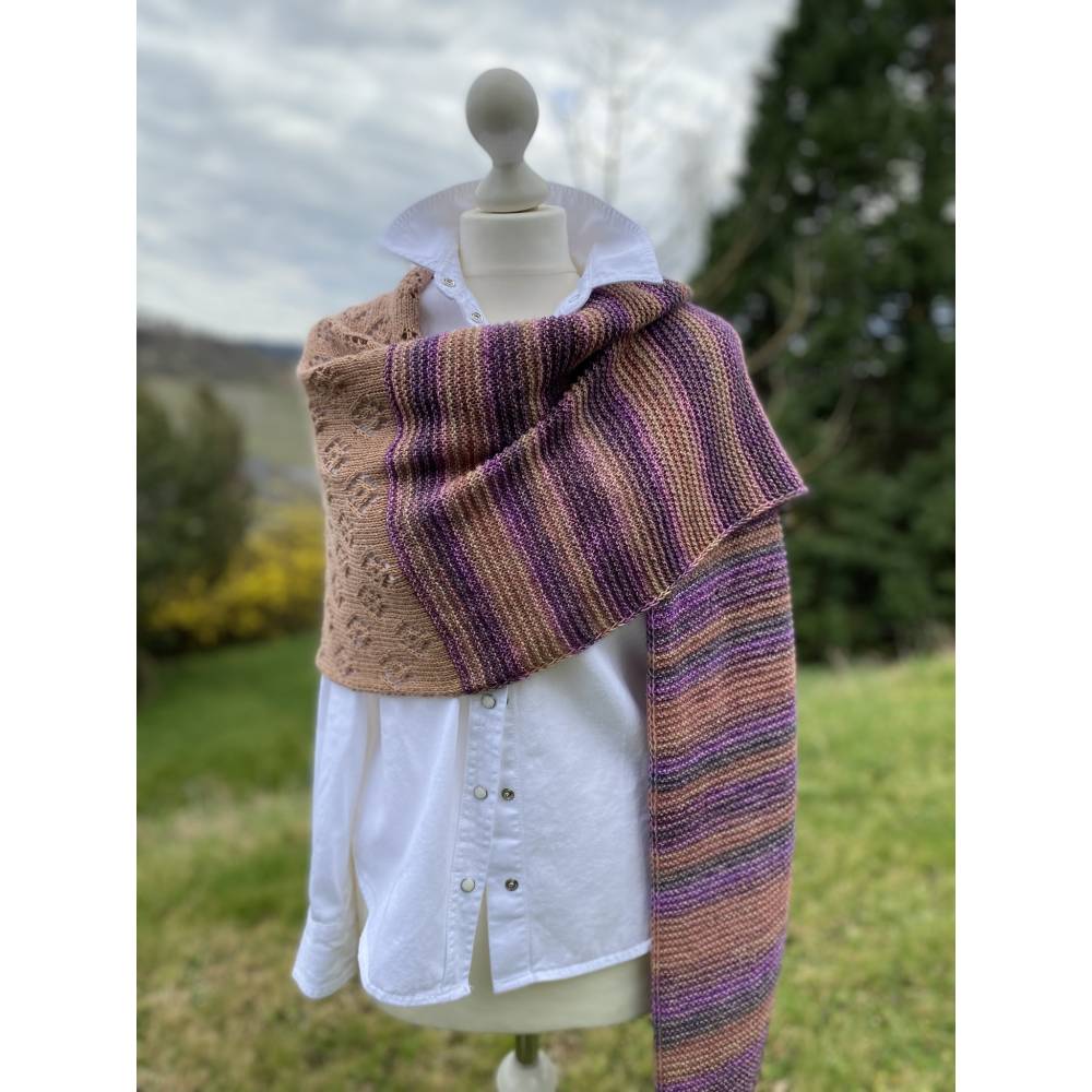 Strickanleitung Lizas Tuch Spring Night Bild 5