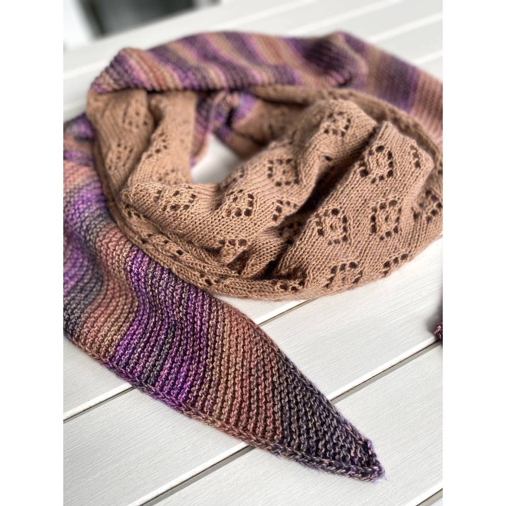 Strickanleitung Lizas Tuch Spring Night Bild 8