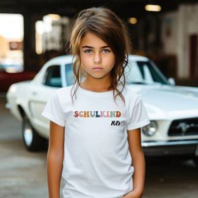 „Ich bin jetzt ein Schulkind“-T-Shirt für Kinder – Perfektes Shirt für den Schulstart | Geschenk für Schulanfänger