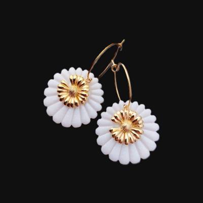 Creolen "Blüte auf Blüte"