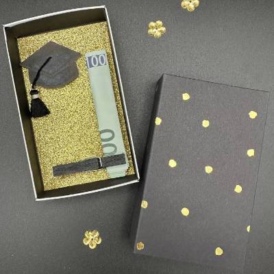 Abschluss Geschenk: Geldgeschenk stilvoll verpacken