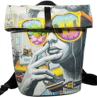 Urbaner Rolltop Rucksack für Damen & Herren | Wasserdicht, Leicht & Robust