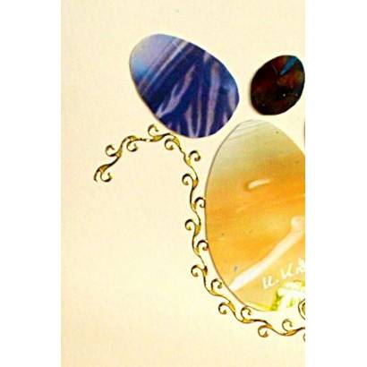 Wunderschöne Osterkarte mit Encaustic-Malerei -4- als Download Bild 3