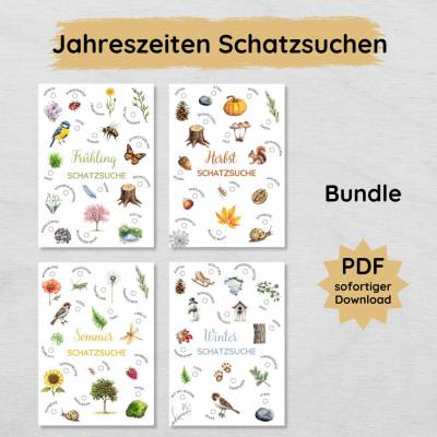 Kleines Materialpaket ABC-Listen Jahreszeiten – Unterrichtsmaterial in den Fächern Deutsch & Fachübergreifendes & DaZ/DaF