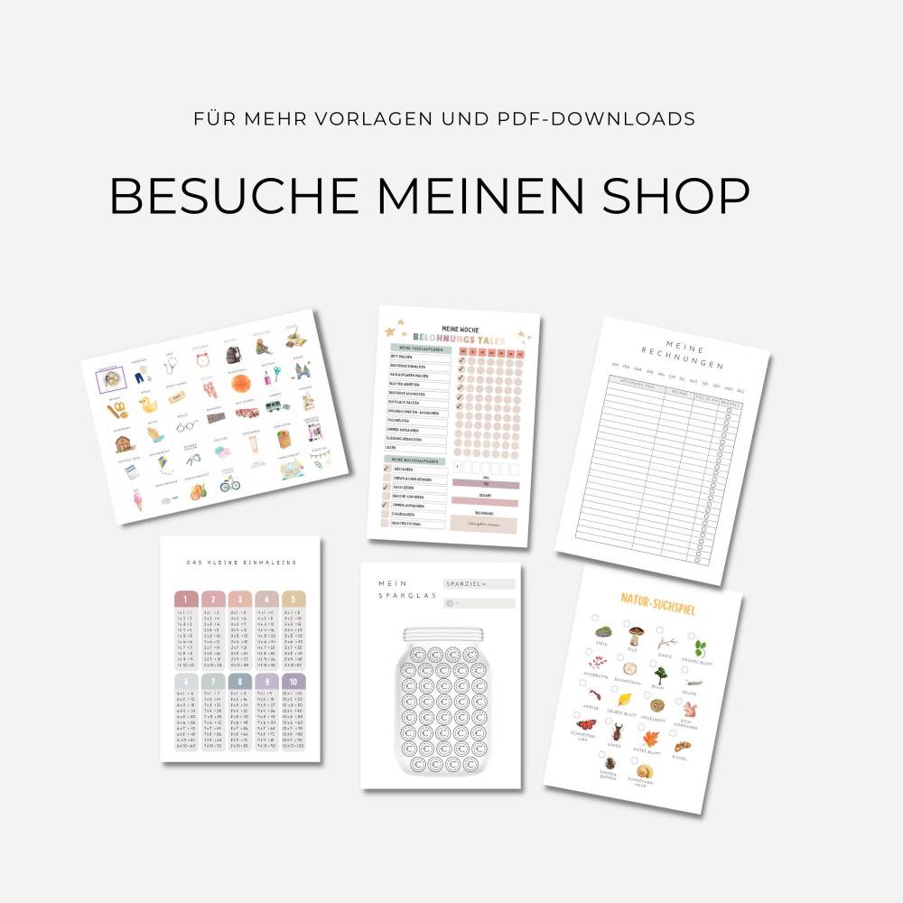 Gefühle Poster für Kinder in A4 + A3, Emotionen Poster zum Ausdrucken, Montessori Lernposter für das Kinderzimmer, PDF Bild 6