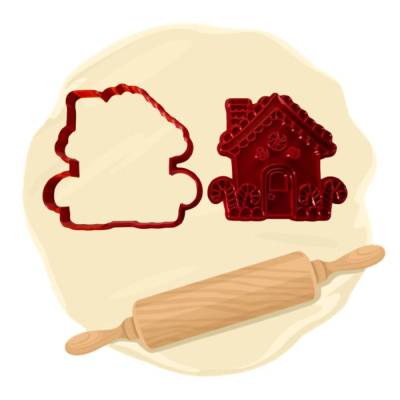 Keksausstecher Lebkuchenhaus