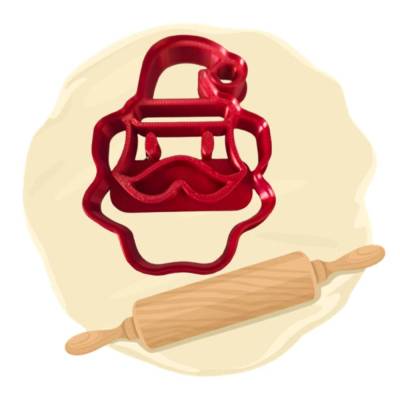 Keksausstecher Weihnachtsmann