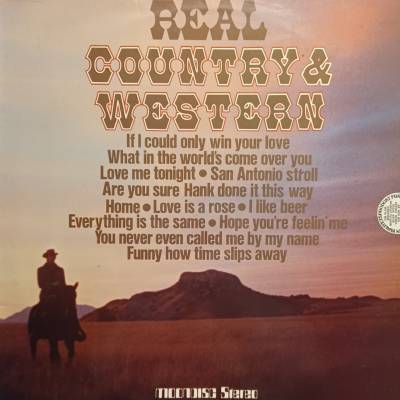Vinyl LP Real Country & Western 1976 – Original Schallplatte im guten Zustand kaufen