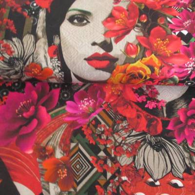 Stenzo Baumwoll -Jersey ''Hide & Seek'' Oeko-Tex Standard 100 (1m/15,00€)