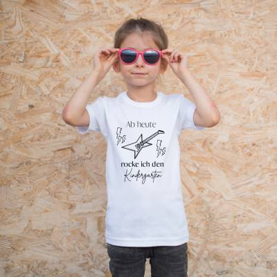 Ab heute Rocke ich den Kindergarten PNG SVG Datei - Download Plotterdatei - svg png Datei - Geschenkidee Gift idea - 