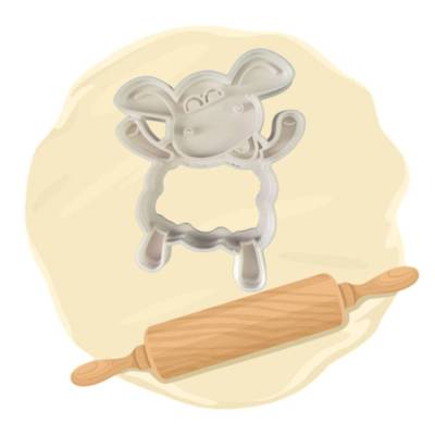 Keksausstecher Schaf