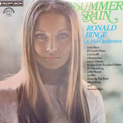Vinyl LP Summer Rain Ronald Binge & His Orchestra Reddiffusion 1973 kaufen