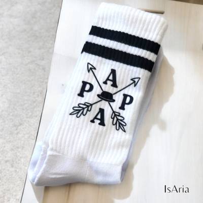 Papa Socken, Tennissocken, Papa, Strümpfe, Geschenkidee