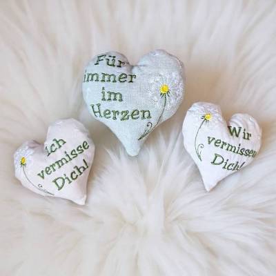 Stickdatei Herz Trauer & Sternenkind – Pusteblume ITH Set 2660 von Design-by-Jasmina