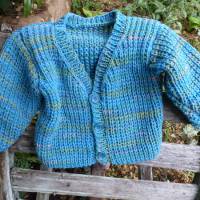 Strickanleitung Babyjacke in 3 Größen ( 0 - 12 Monate)