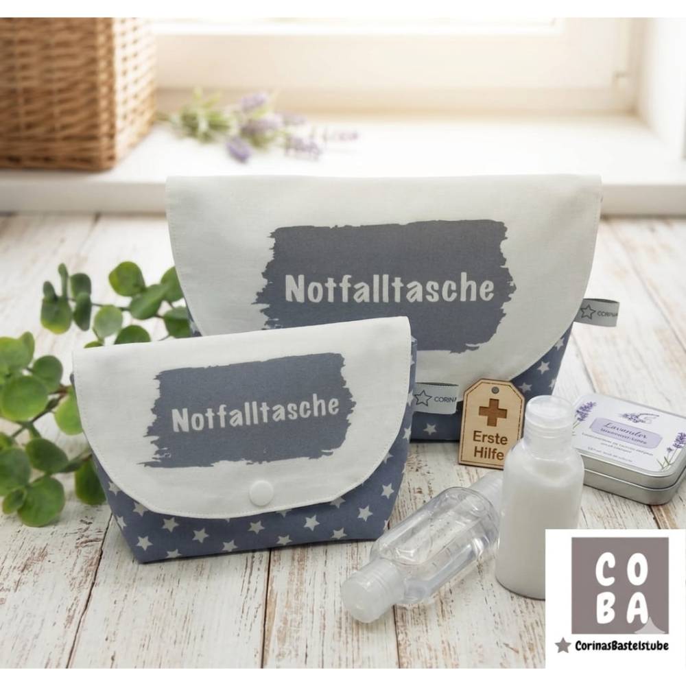 Medikamententasche Set Notfall-Set & Notfalltasche Aufbewahrung fr  Medikamente Apotheke personalisiert