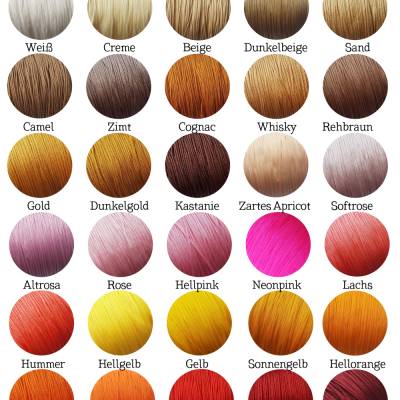 10 Meter feines Nylonband Makrameeband 0.8mm freie Farbauswahl Farben I
