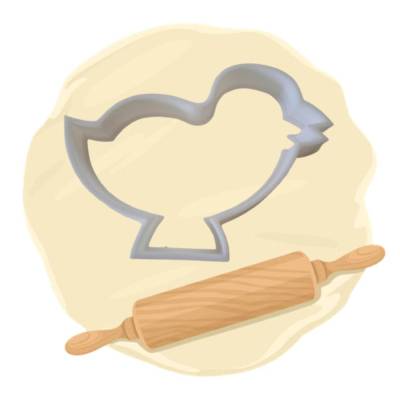 Keksausstecher Küken