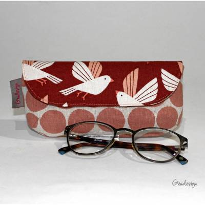Brillenetui "Elenchen" aus Canvas – Stylisches Etui für optimalen Brillenschutz