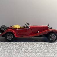 MAGNIFIQUE MERCEDES BENZ 500 K ROADSTER 1935 AU 1/24 ème MARQUE