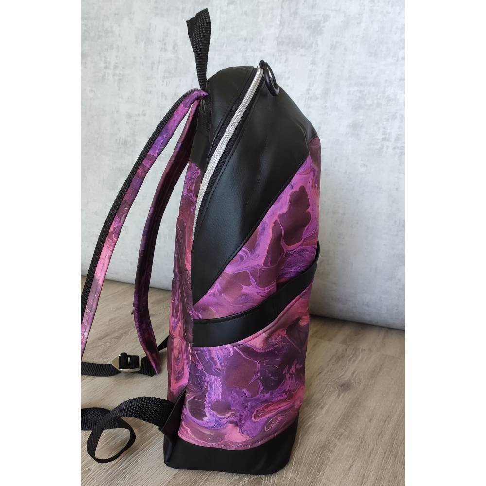 Rucksack Damen wasserabweisend mit Laptopfach Stauraum Innenfächer Bild 3