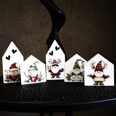 Keramikhäuser,  Wichtel, Auswahl