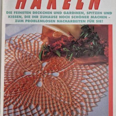 Dekoratives Häkeln, bildschöne Häkelideen, 1993, Vintage