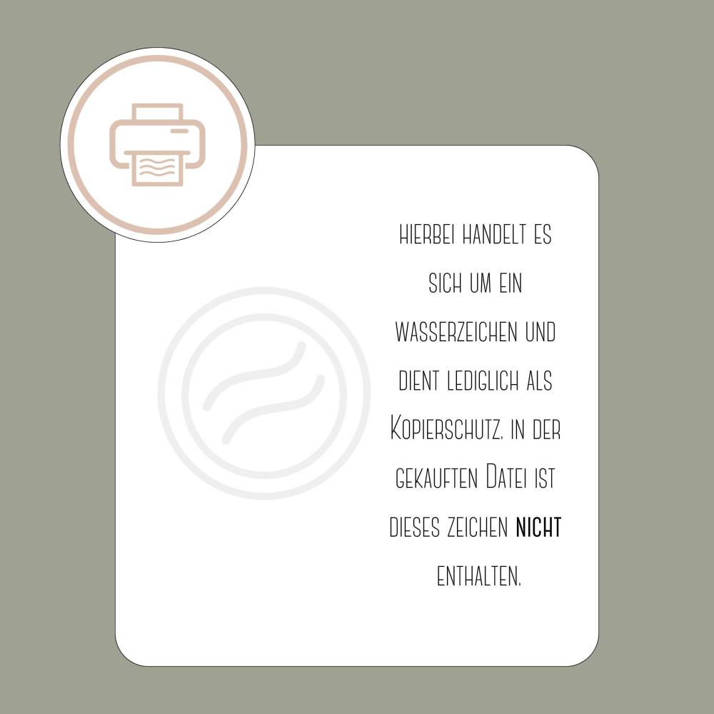 Budget Tracker monatliches Budget zum Ausdrucken, 1xA4 und 2xA5 Bild 3