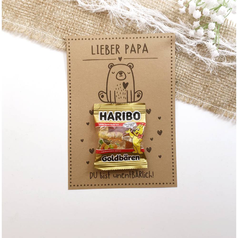 Druckvorlage Karte Geburtstag - Oma - unentbärlich - Großmama - Bär-  Glückwunsch - Geschenkkarte Bild 4