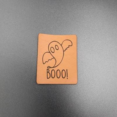 Kunstlederlabel "Gespenst"