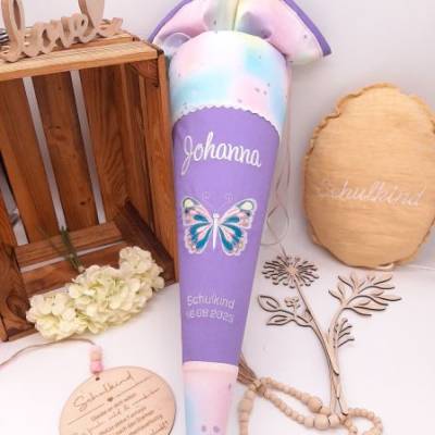 Schultüte Schmetterling passend zum Step by Step Butterfly Luna, personalisiert