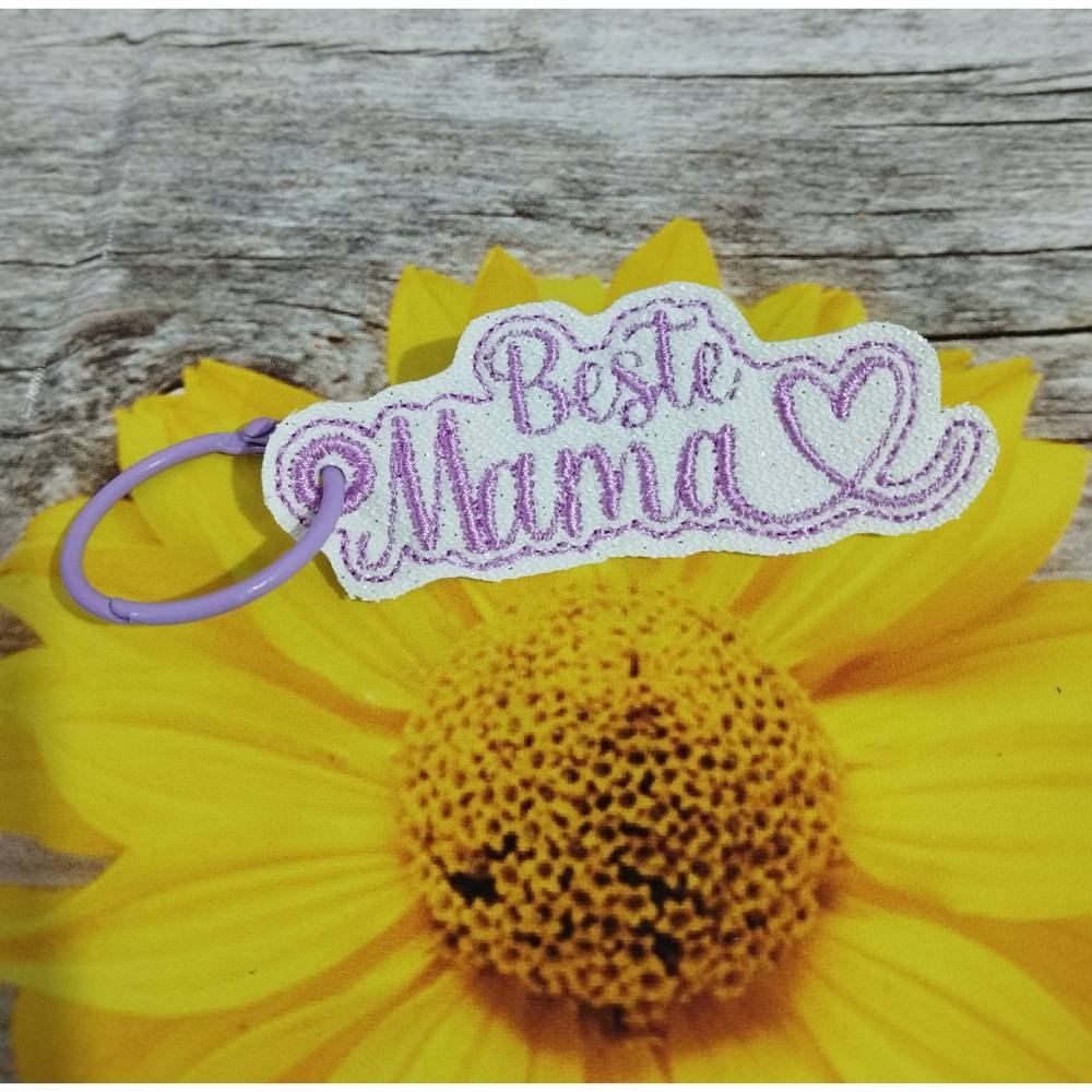 Stickdatei Schlüsselanhänger ITH Set Mama Papa Oma Opa – Design by Jasmina Bild 9