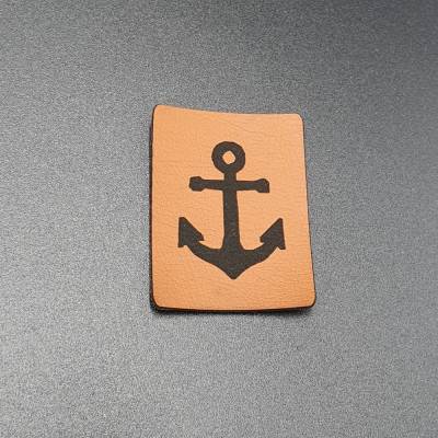 Kunstlederlabel "Anker"