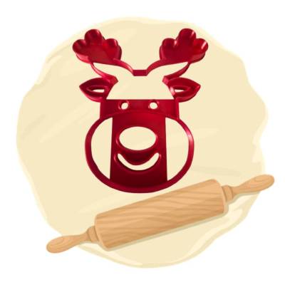 Keksausstecher Renntier