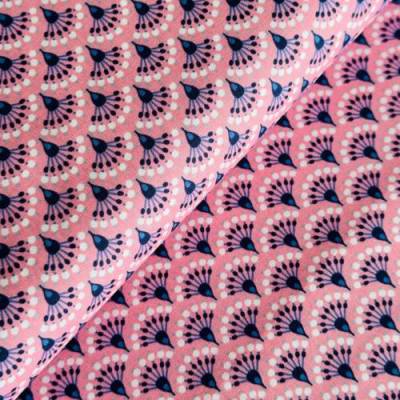 Baumwolle/Webware Aurelia, Blume abstrakt
