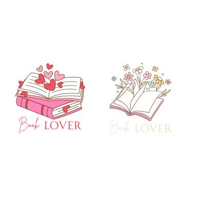 Book Lover Bundle PNG SVG Datei - Download Plotterdatei - svg png Datei - Bücher liebe Lesen Entspannen Buch