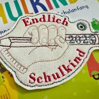 Anhänger Schulstarthand 10x10