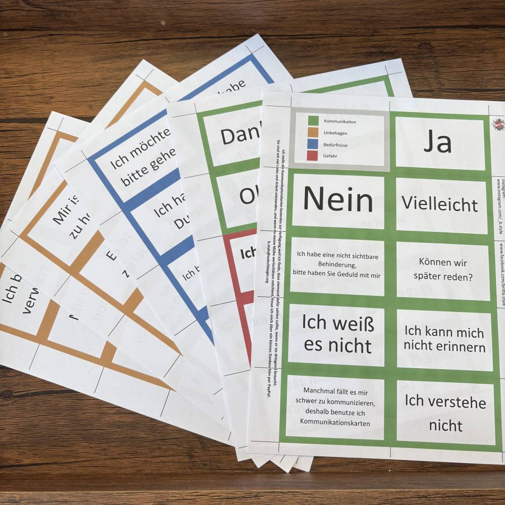 FREEBIE *Kommunikationskarten* Druckdatei Bild 8