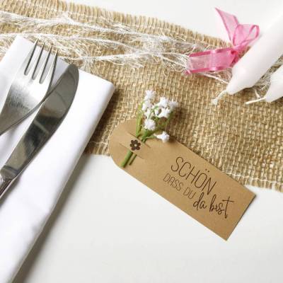 Druckvorlage Tischdeko Kommunion - Konfirmation - Taufe - Firmung - Gastgeschenk - zum ausdrucken - Geschenkidee - PDF