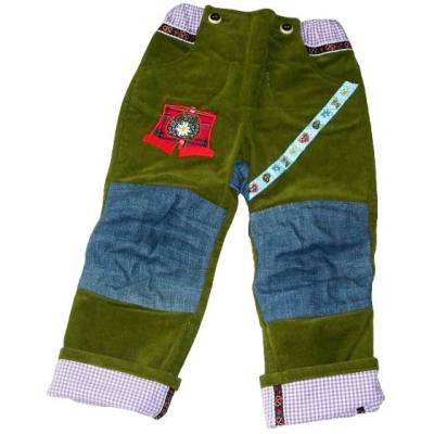 Hose Tracht Cord bestickt Gr. 98/104