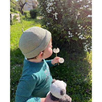 Docker Cap Mütze Fischermütze 100% Baumwolle gehäkelt Sommerbeanie Junge Mädchen