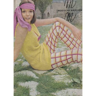 Zeitschrift Modische Maschen 1/70 Sommer 1970 DDR Vintage aus den 1970er Jahren