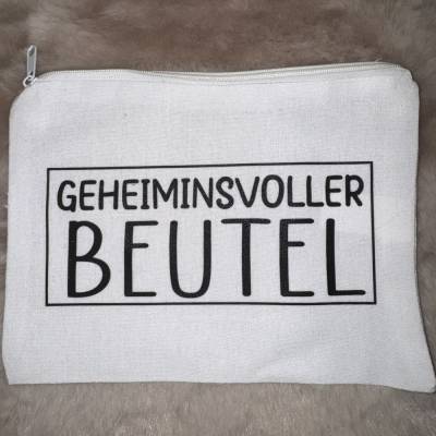 Reisverschluss-Tasche mit Plott