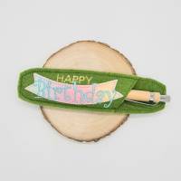 Stickdatei Kugelschreiber Etui Geburtstag ITH – Happy Birthday