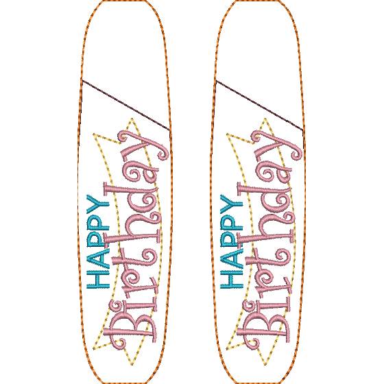 Stickdatei Kugelschreiber Etui Geburtstag ITH – Happy Birthday Bild 7