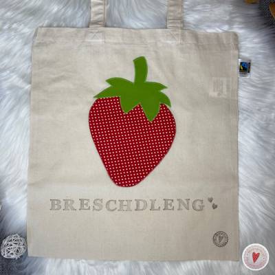 Baumwolltasche "Breschdleng"